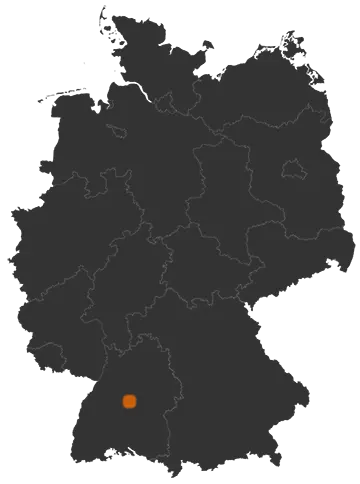 Deutschlandkarte: Wo ist Weil im Schönbuch
