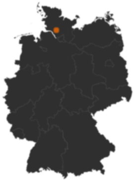 Deutschlandkarte: Wo ist Westermoor