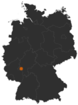 Deutschlandkarte: Wo ist Wiesbaden?