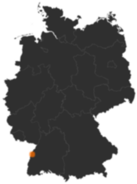 Deutschlandkarte: Wo ist Willstätt