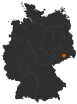 Deutschlandkarte: Wo ist Wilsdruff