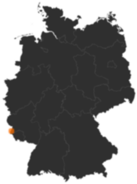 Deutschlandkarte: Wo ist Wincheringen