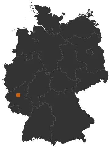 Deutschlandkarte: Wo ist Wirfus