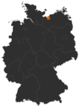 Deutschlandkarte: Wo ist Wismar