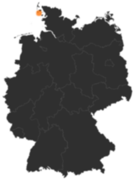 Deutschlandkarte: Wo ist Wittdün?