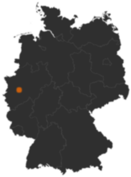 Deutschlandkarte: Wo ist Wülfrath