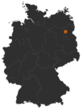 Deutschlandkarte: Wo ist Zehdenick