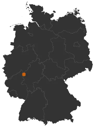 Deutschlandkarte: Wo ist Zehnhausen bei Rennerod
