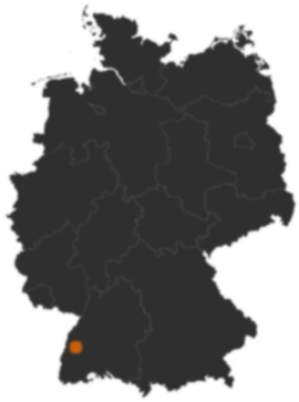 Deutschlandkarte: Wo ist Zell am Harmersbach