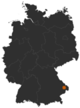 Deutschlandkarte: Wo ist Zenting