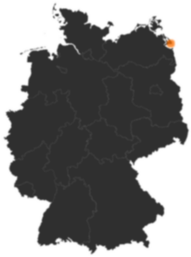 Deutschlandkarte: Wo ist Zirchow