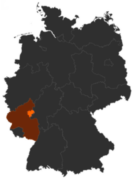 Rhein-Lahn-Kreis auf der Deutschlandkarte