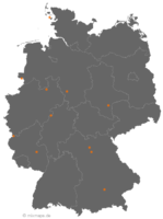 Liste mit Orten, die mit Hall... beginnen