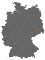 Liste mit Orten, die mit Hirsch... beginnen