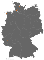 Liste mit Orten, die mit Krumm... beginnen