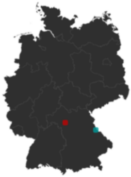 Deutschlandkarte: Wo liegt ?