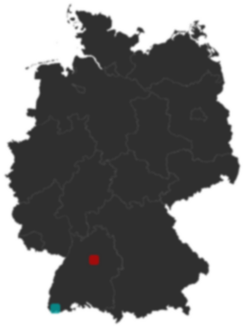 Deutschlandkarte: Wo liegt ?
