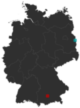 Deutschlandkarte: Wo liegt ?