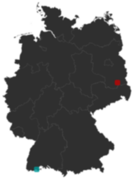 Deutschlandkarte: Wo liegt ?