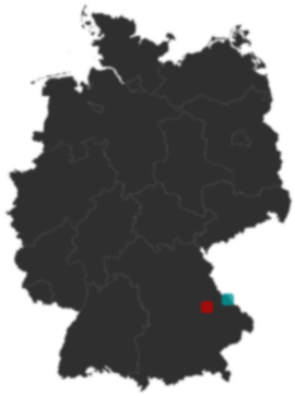 Deutschlandkarte: Wo liegt ?