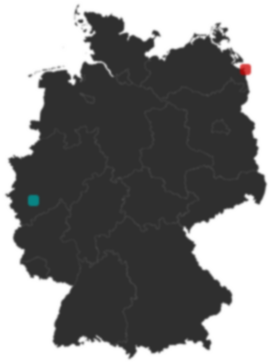 Deutschlandkarte: Wo liegt ?