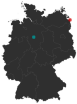 Deutschlandkarte: Wo liegt ?