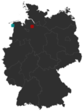 Deutschlandkarte: Wo liegt ?