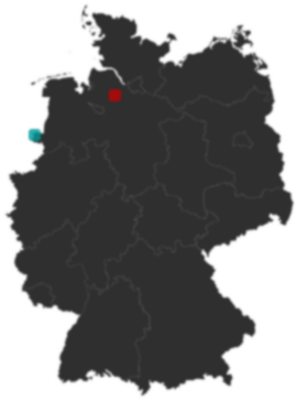 Deutschlandkarte: Wo liegt ?