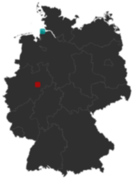 Deutschlandkarte: Wo liegt ?