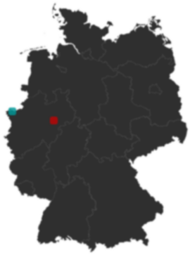 Deutschlandkarte: Wo liegt ?