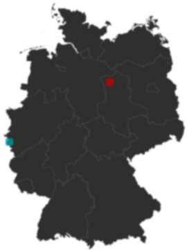 Deutschlandkarte: Wo liegt ?