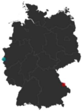 Deutschlandkarte: Wo liegt ?