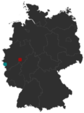 Deutschlandkarte: Wo liegt ?