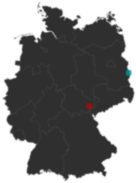 Deutschlandkarte: Wo liegt ?