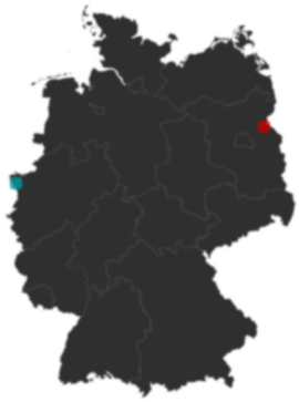 Deutschlandkarte: Wo liegt ?