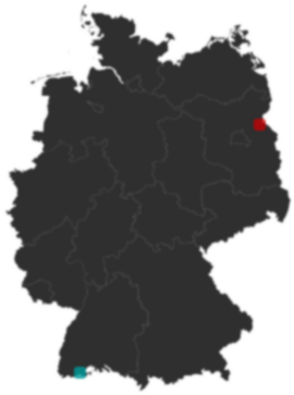 Deutschlandkarte: Wo liegt ?