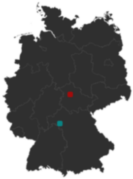 Deutschlandkarte: Wo liegt ?
