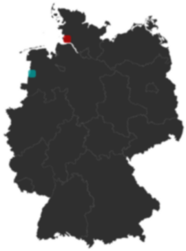 Deutschlandkarte: Wo liegt ?