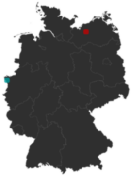 Deutschlandkarte: Wo liegt ?