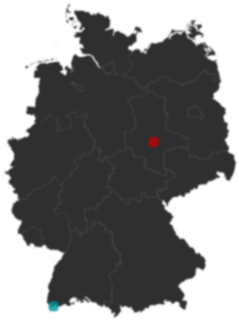 Deutschlandkarte: Wo liegt ?