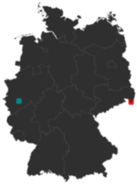 Deutschlandkarte: Wo liegt ?