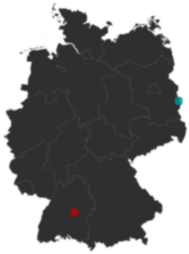 Deutschlandkarte: Wo liegt ?