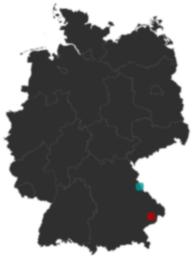 Deutschlandkarte: Wo liegt ?