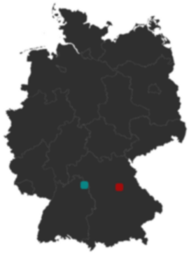 Deutschlandkarte: Wo liegt ?