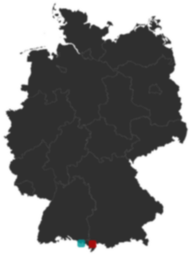 Deutschlandkarte: Wo liegt ?