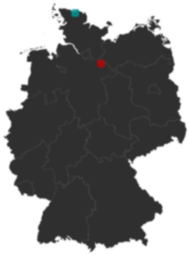 Deutschlandkarte: Wo liegt ?