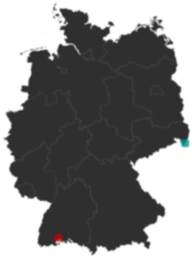 Deutschlandkarte: Wo liegt ?