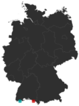 Deutschlandkarte: Wo liegt ?