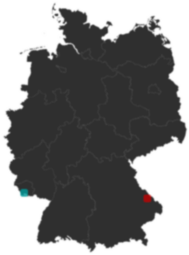 Deutschlandkarte: Wo liegt ?