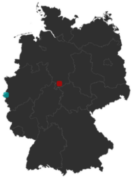 Deutschlandkarte: Wo liegt ?
